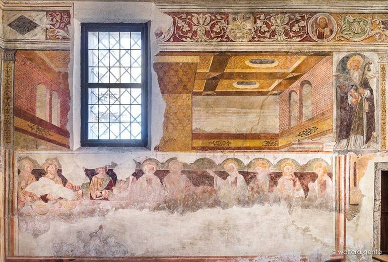 COLDERU': presentazione del progetto di restauro degli affreschi