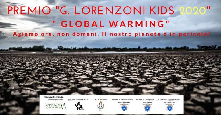 SCUOLA: sui cambiamenti climatici il Premio “Lorenzoni Kids 2020"