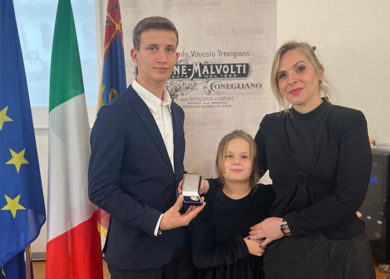 CONEGLIANO: Ad Alberto De Nardo la medaglia d'oro Antonio Carpenè