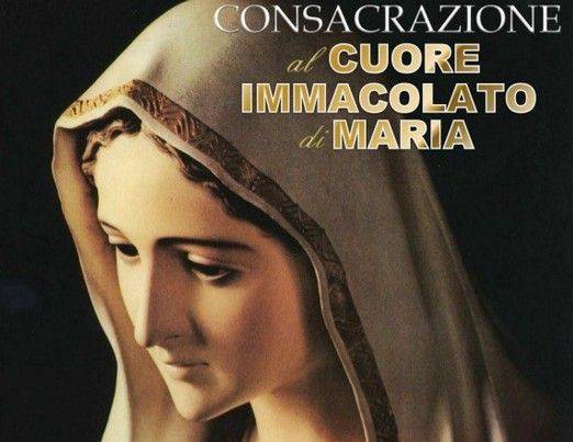 CONEGLIANO: consacrazione al Cuore di Maria