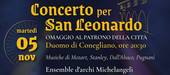 CONEGLIANO: per San Leonardo concerto dell'Ensemble d’archi dell’Istituto Michelangeli