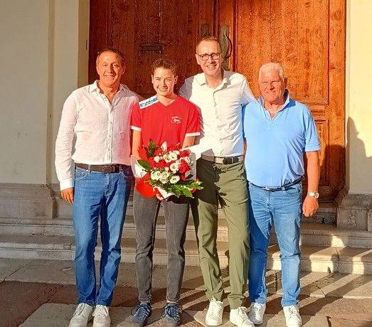 CONEGLIANO: premiata in municipio l'atleta Lorenza De Noni