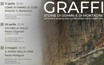 BORGO VALBELLUNA: "Graffi", rassegna letteraria dedicata alla montagna   
