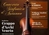 TARZO: concerto sinfonico d’autunno del Gruppo d'Archi Veneto