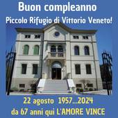 VITTORIO VENETO: il Piccolo Rifugio compie 67 anni